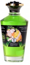 Массажное интимное масло с ароматом зелёного чая - 100 мл. фото 1 — pink-kiss