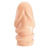 Телесная утолщающая насадка на пенис Jeremy - 7 см. фото 5 — pink-kiss