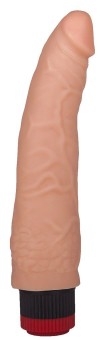 Гелевый вибромассажёр без мошонки - 17,5 см. фото 1 — pink-kiss