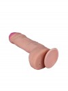 Фаллоимитатор HUMAN FORM с пышной мошонкой - 19 см. фото 4 — pink-kiss