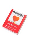 Презервативы Masculan Sensitive plus - 3 шт. фото 3 — pink-kiss