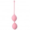 Розовые вагинальные шарики SEE YOU IN BLOOM DUO BALLS 36MM фото 1 — pink-kiss