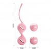 Вагинальные шарики на сцепке Kegel Tighten UP I  фото 6 — pink-kiss