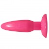 Розовая анальная пробка с подошвой-присоской - 13,5 см. фото 5 — pink-kiss