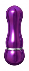 Фиолетовый алюминиевый вибратор PURPLE SMALL - 7,5 см. фото 2 — pink-kiss