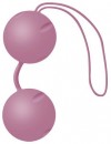 Нежно-розовые вагинальные шарики Joyballs с петелькой фото 1 — pink-kiss