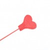 Красный стек со шлепком в виде сердца - 63,5 см. фото 2 — pink-kiss