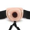 Телесный полый страпон Dr. Skin 6 Inch Hollow Strap On - 15,2 см. фото 2 — pink-kiss
