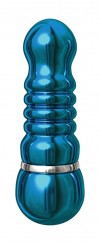 Голубой аллюминиевый вибратор BLUE SMALL - 7,5 см. фото 1 — pink-kiss