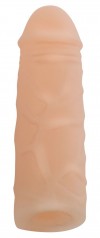 Телесная насадка на пенис Nature Skin - 15,5 см. фото 1 — pink-kiss