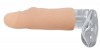 Телесная насадка на пенис Nature Skin - 15,5 см. фото 3 — pink-kiss