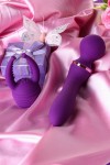 Фиолетовый вибромассажер Eromantica Uma - 20 см. фото 16 — pink-kiss