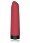 Красный мини-вибратор Awaken со скошенным кончиком - 10 см. фото 1 — pink-kiss