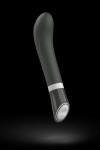 Черный G-стимулятор с вибрацией Bgood Deluxe Curve - 19,3 см. фото 2 — pink-kiss