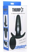 Черная анальная вибропробка Kinetic Thumping 7X Medium Anal Plug - 13,3 см. фото 4 — pink-kiss