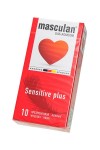 Презервативы Masculan Sensitive plus - 10 шт. фото 2 — pink-kiss