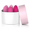 Набор из 6 розовых вагинальных шариков FemmeFit Pelvic Muscle Training Set фото 1 — pink-kiss