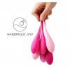 Набор из 6 розовых вагинальных шариков FemmeFit Pelvic Muscle Training Set фото 3 — pink-kiss