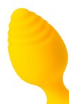Желтая анальная втулка Riffle - 6 см. фото 9 — pink-kiss