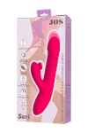 Розовый виброкролик Seri с функцией Up&Down - 22 см. фото 10 — pink-kiss