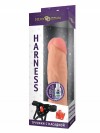 Трусики Harness с реалистичной насадкой-фаллосом №61 - 20 см. фото 3 — pink-kiss