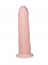 Реалистичный фаллоимитатор на подошве-присоске ART-Style №24 - 18,5 см. фото 4 — pink-kiss