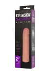 Насадка-удлинитель Extension sleeve телесного цвета - 18,5 см. фото 2 — pink-kiss