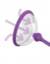 Фиолетовая клиторальная помпа Pleasure Pump фото 3 — pink-kiss