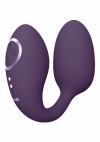 Фиолетовое виброяйцо с дополнительной клиторальной стимуляцией Aika фото 1 — pink-kiss