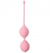 Розовые вагинальные шарики SEE YOU IN BLOOM DUO BALLS 29MM фото 1 — pink-kiss