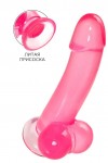 Розовый реалистичный фаллоимитатор Fush - 18 см. фото 2 — pink-kiss