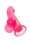 Розовый реалистичный фаллоимитатор Fush - 18 см. фото 4 — pink-kiss