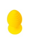 Желтая анальная втулка Riffle - 7,5 см. фото 3 — pink-kiss