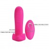 Розовый мультифункциональный вибратор Remote Control Massager фото 7 — pink-kiss