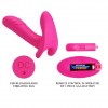 Розовый мультифункциональный вибратор Remote Control Massager фото 8 — pink-kiss