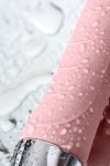 Розовый силиконовый вибратор с функцией нагрева и пульсирующими шариками FAHRENHEIT - 19 см. фото 15 — pink-kiss