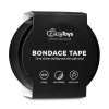 Черная лента для бондажа Easytoys Bondage Tape - 20 м. фото 2 — pink-kiss