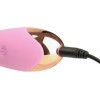 Розовый вибромассажер для стимуляции точки G - 18 см. фото 7 — pink-kiss
