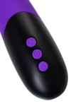 Фиолетовый ротатор «Дрючка-заменитель» с функцией нагрева - 18 см. фото 11 — pink-kiss