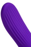 Фиолетовый ротатор «Дрючка-заменитель» с функцией нагрева - 18 см. фото 12 — pink-kiss