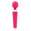 Розовый жезловый вибратор - 19,5 см. фото 1 — pink-kiss
