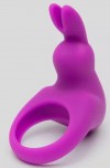 Фиолетовое эрекционное виброкольцо Happy Rabbit Cock Ring Kit фото 1 — pink-kiss