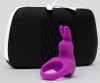 Фиолетовое эрекционное виброкольцо Happy Rabbit Cock Ring Kit фото 2 — pink-kiss