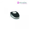 Черная пробка Mystim Rocking Vibe S с возможностью подключения к электростимулятору - 9,7 см. фото 3 — pink-kiss