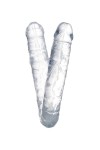 Прозрачный двухсторонний фаллоимитатор Double Dildo - 40 см. фото 3 — pink-kiss