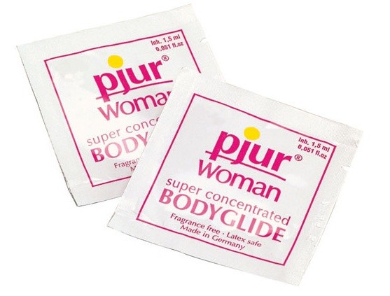 Лубрикант на силиконовой основе pjur WOMAN - 1,5 мл. фото 1 — pink-kiss