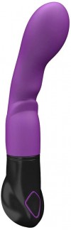 Фиолетовый вибратор для стимуляции G-точки Nyx - 20,1 см. фото 1 — pink-kiss