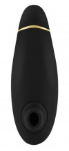 Чёрный бесконтактный клиторальный стимулятор Womanizer Premium фото 3 — pink-kiss