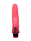 Розовый гелевый виброфаллос без мошонки - 20,5 см. фото 3 — pink-kiss