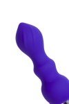 Фиолетовая анальная вибровтулка Curvy - 14 см. фото 9 — pink-kiss